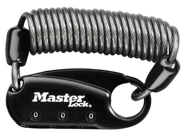 Master Lock Karabiner-Kabelschloss 1551 900mm x 90mm