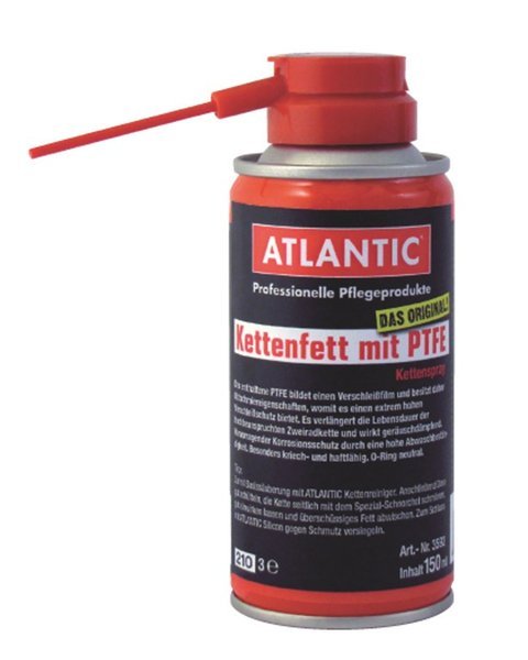 Kettenfett Atlantic mit PTFE 150 ml Sprühdose mit Schnorchel