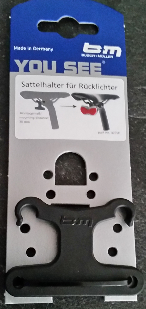 Busch+Müller Lampenhalter für Sattel 50mm