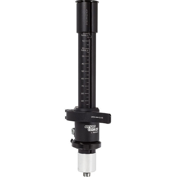 Ergotec A-Head Adapter Up u. Down Turn 3 Alu, schwarz, 1 1/8", Höhe 53-153 mm