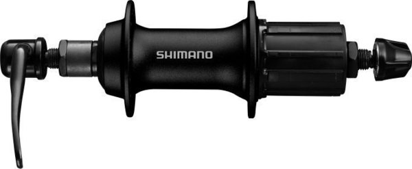 Shimano Hinterradnabe FH-T3000 8/9/10-fach für Felgenbremse 32 Loch schwarz