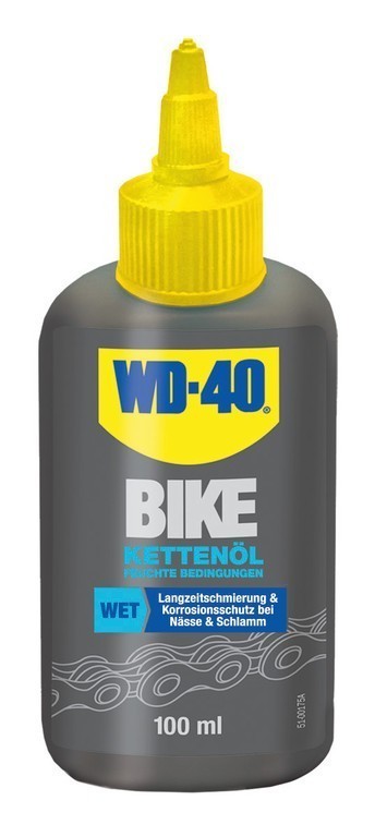 WD-40 Multifunktionsöl Kettenöl WET BIKE Flasche 100ml