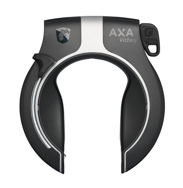 AXA Rahmenschloss Victory Rahmenbefestigung, schwarz Schlüssel nicht abziehbar