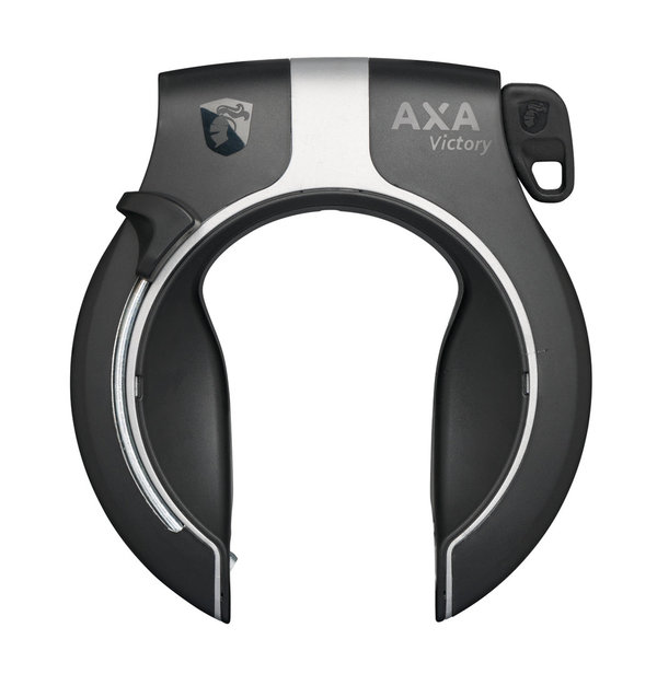 AXA Rahmenschloss Victory Rahmenbestigung, schwarz Schlüssel abziehbar