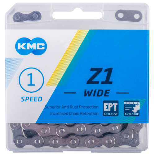 KMC Kette Z1 Wide EPT 1/2 x 1/8 128 Gl. grau