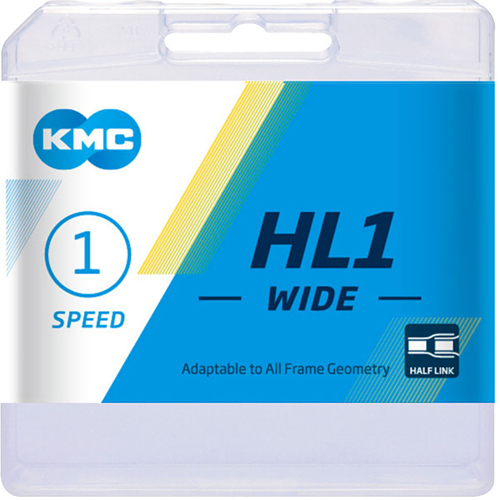 KMC Kette HL1 WIDE Offset silber 1/2 x 1/8 100 Glieder