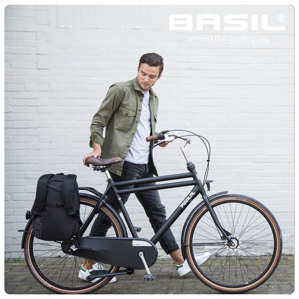 Basil Flex Backpack - Fahrradrucksack - Schwarz