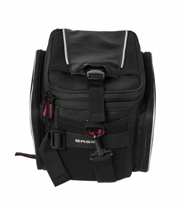 Basil Sport Design - gepäckträgertasche - 7-12L - schwarz
