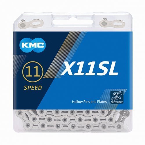 KMC Kette X-11-SL Ti-N silber 118 Glieder 11-fach Hohlversion
