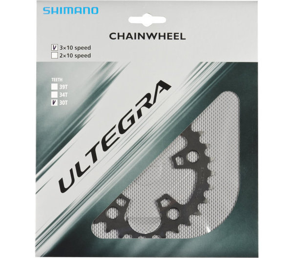 Shimano Kettenblatt ULTEGRA FC-6703 130 mm, 30 Zähne grau