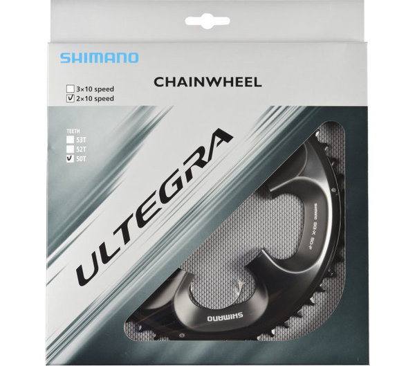 Shimano Kettenblatt ULTEGRA FC-6750 110 mm, 50 Zähne grau